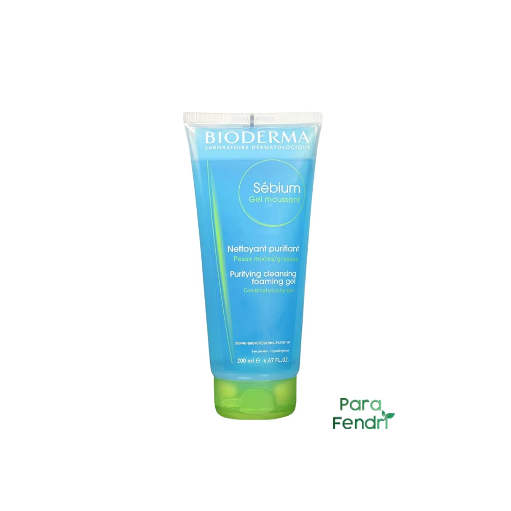 BIODERMA SEBIUM GEL MOUSSANT PURIFIANT TUBE, 200ML pour Accueil