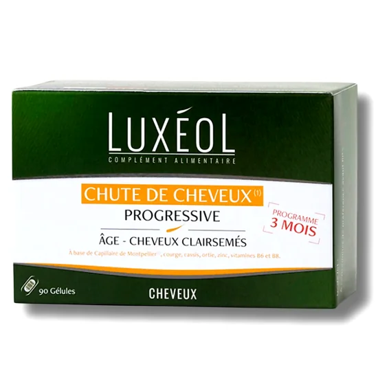 LUXEOL - CHUTE PROGRESSIVE 3MOIS 90 GELULES