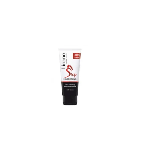 LIRENE Masque-Crème Pieds Ultra-Adoucissant 30% Urée 75ML pour Beauté
