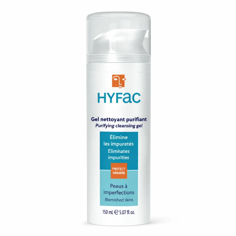 HYFAC - GEL DERMATOLOGIQUE NETTOYANT VISAGE ET CORPS 150ML