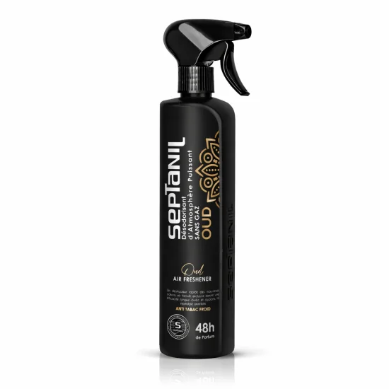 SEPTANIL - DESODORISANT D'ATMOSPHERE PUISSANT OUD MALAKY 500ML