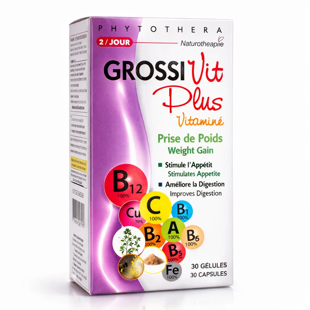 PHYTOTHERA - GROSSIVIT PLUS VITAMINE 45 GELULES