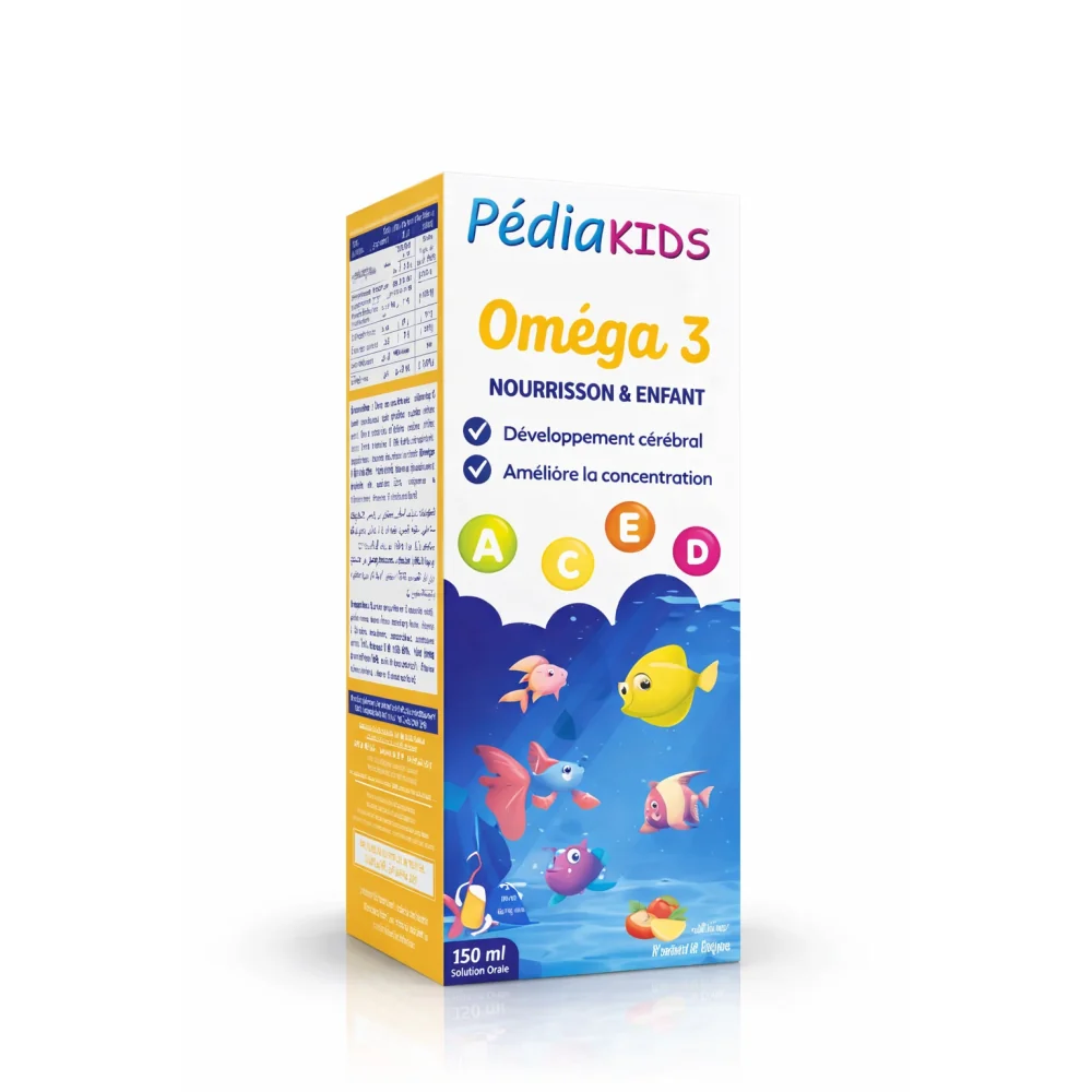 PEDIAKIDS - OMEGA 3 150ML pour Maman et bébé