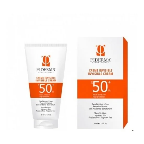 FIDERMA ÉCRAN CREME INVISIBLE SPF50+ 50ML pour Beauté