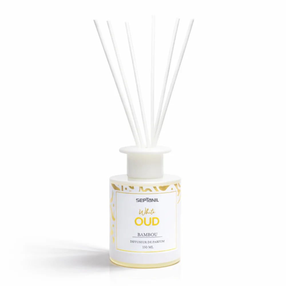 SEPTANIL - DIFFUSEUR DE SENTEUR EN BAMBOU OUD WHITE 150ML