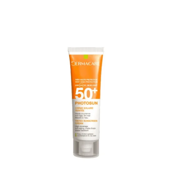 DERMACARE PHOTOSUN FLUIDE MATIFIANT TEINTÉ 01 pour Beauté