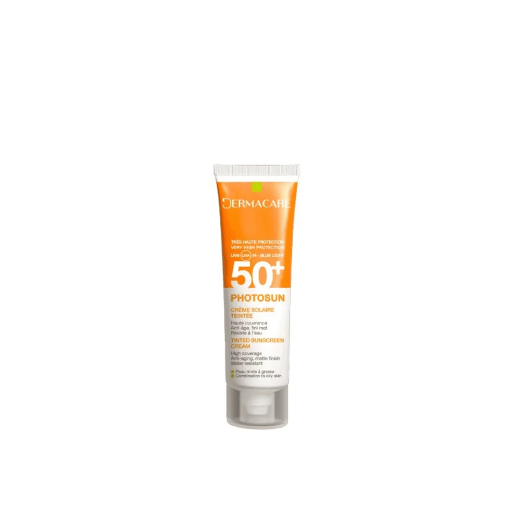 DERMACARE PHOTOSUN FLUIDE MATIFIANT TEINTÉ 01 pour Beauté