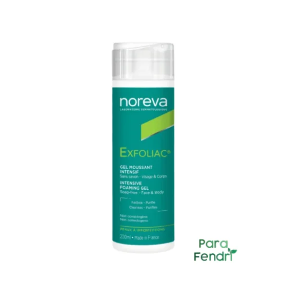 NOREVA - EXFOLIAC GEL MOUSSANT INTENSIF 200 ML pour Beauté