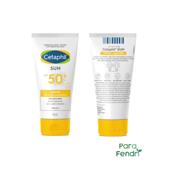 Cetaphil Sun Light Gel SPF 50+ 50ML pour Beauté