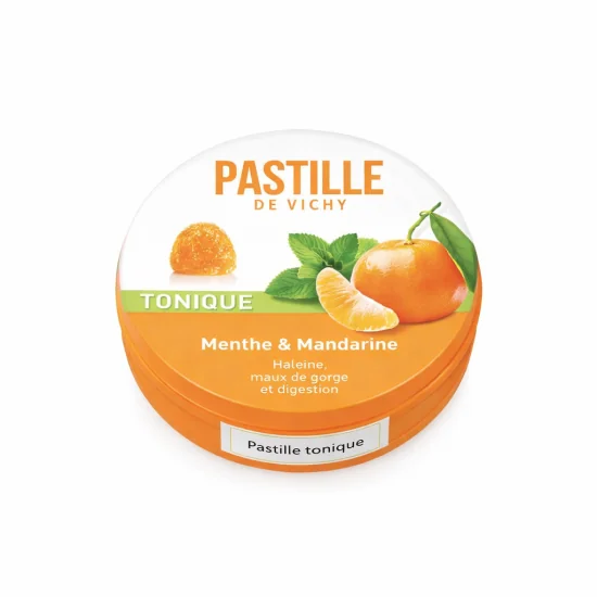 PASTILLE DE VICHY TONIQUE MENTHE MANDARINE 50GR
