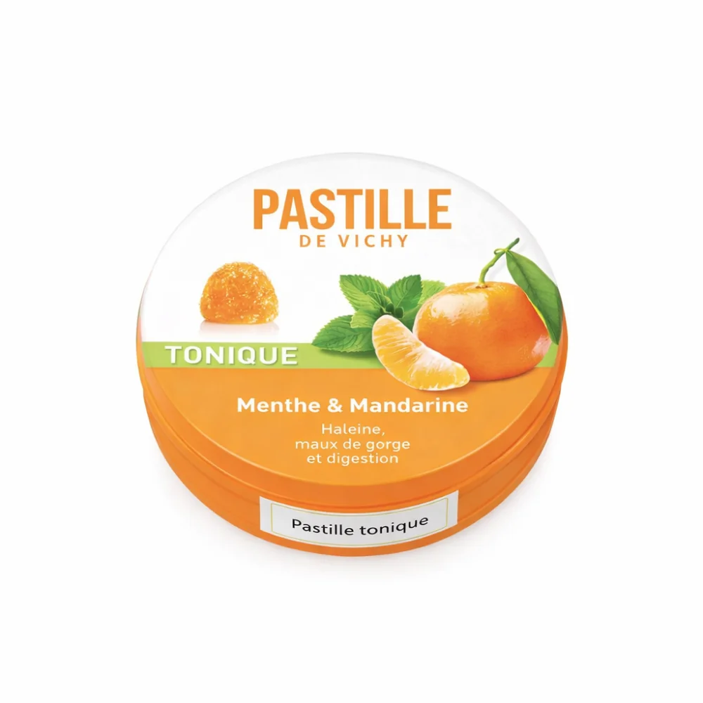 PASTILLE DE VICHY TONIQUE MENTHE MANDARINE 50GR