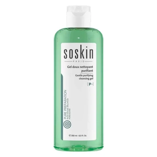 SOSKIN GEL DOUX NETTOYANT PURIFIANT 250ML pour Beauté
