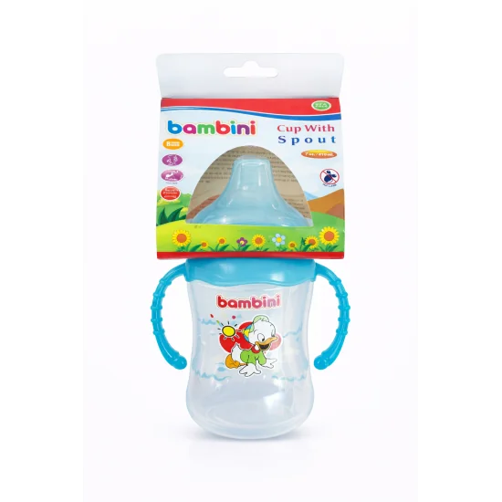 BAMBINI - TASSE CUP AVEC ANSES 210ML REF 407