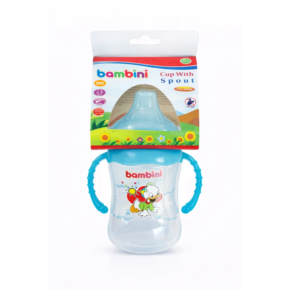 BAMBINI - TASSE CUP AVEC ANSES 210ML REF 407