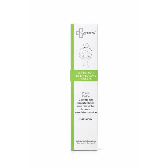 INNOVADERM - CREME ANTI IMPERFECTIONS ACNEBAK 40ML