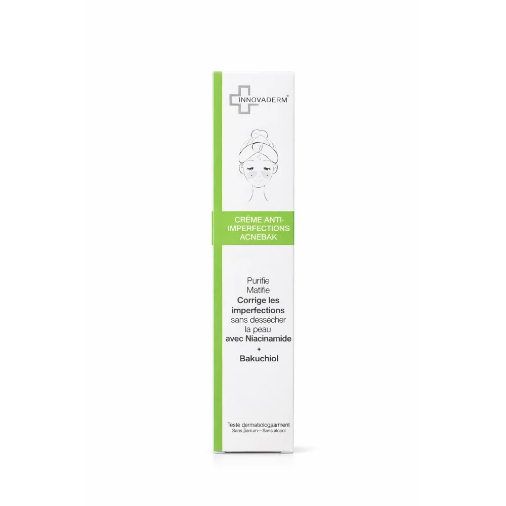 INNOVADERM - CREME ANTI IMPERFECTIONS ACNEBAK 40ML