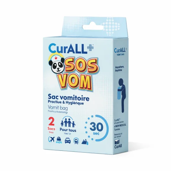 CURALL - SAC VOMITOIRE 2 PIECES