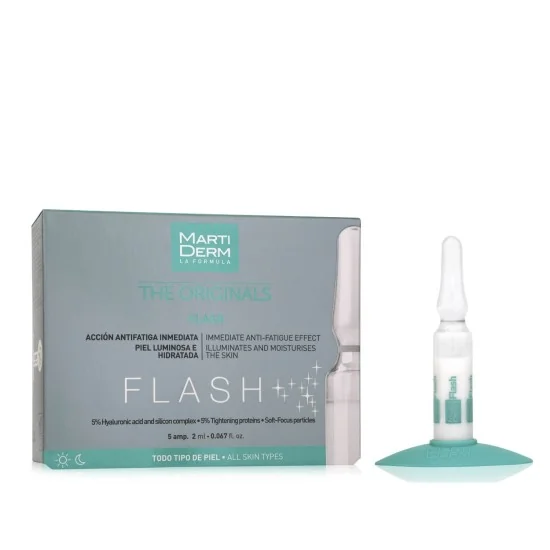 MARTIDERM FLASH 5 AMPOULES pour Beauté