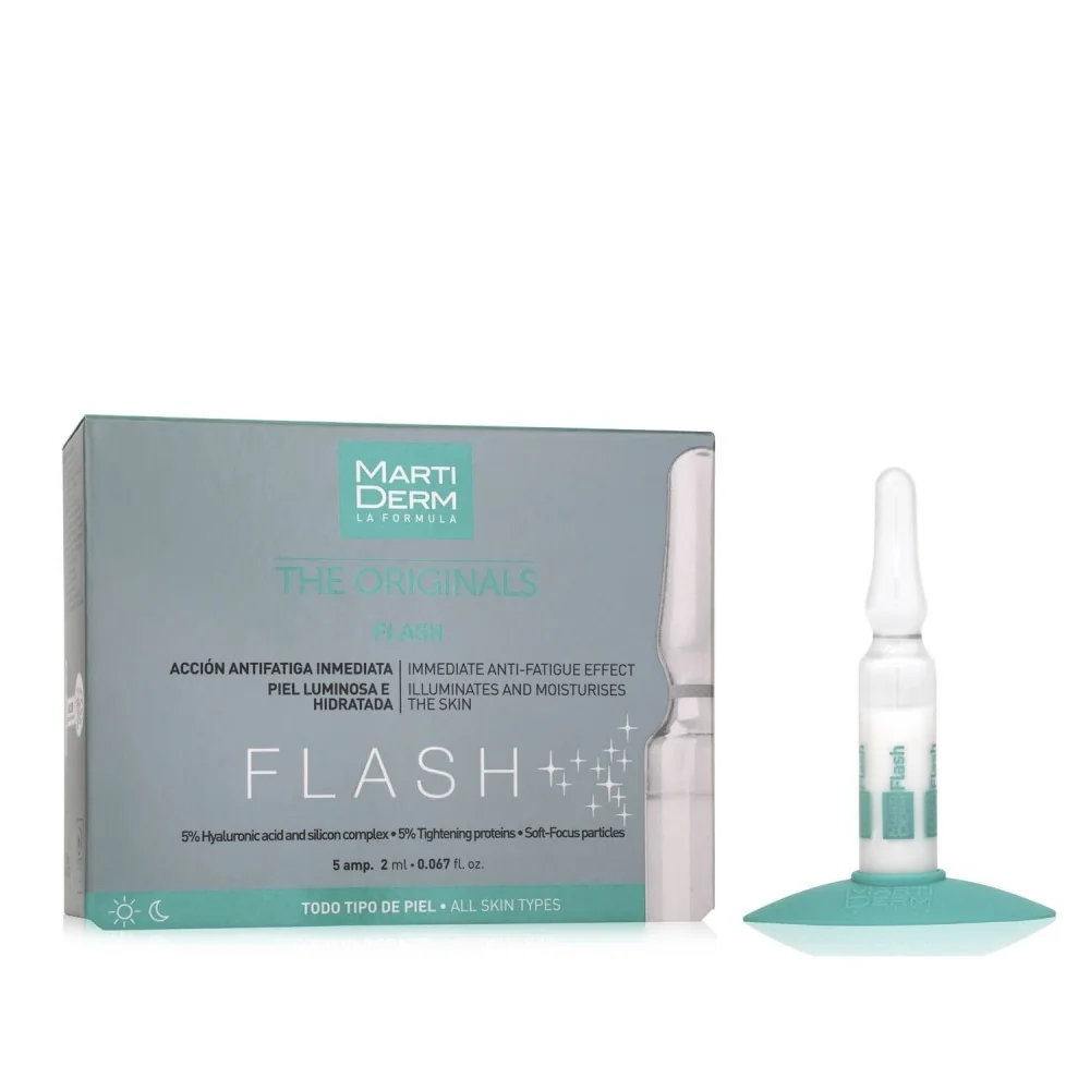MARTIDERM FLASH 5 AMPOULES pour Beauté