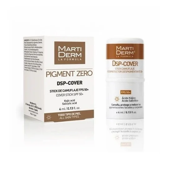 MARTIDERM PIGMENT ZERO DSP COVER SPF50+ 4ML pour Beauté