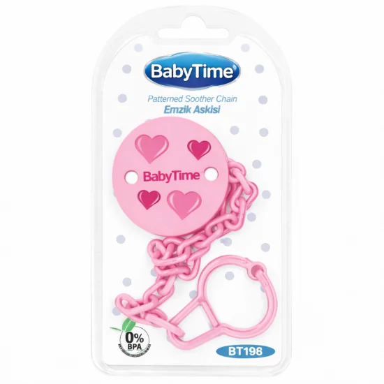BABYTIME - ATTACHE SUCETTE BT198