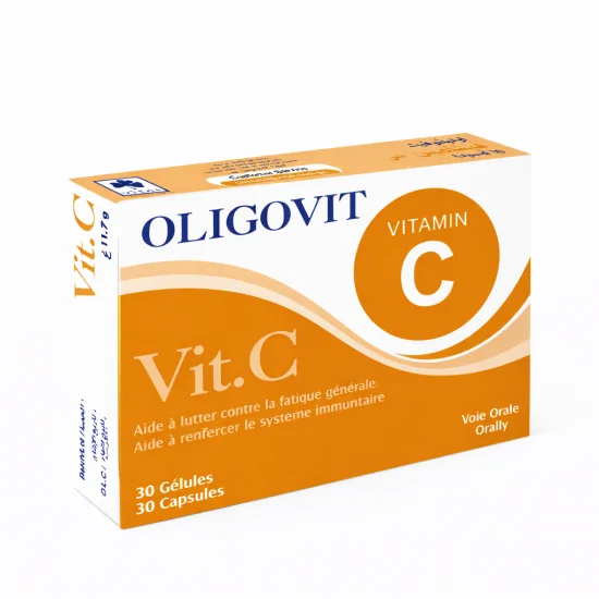 VITAL OLIGOVIT VITAMINE C 30 GELULES pour Compléments Alimentaires