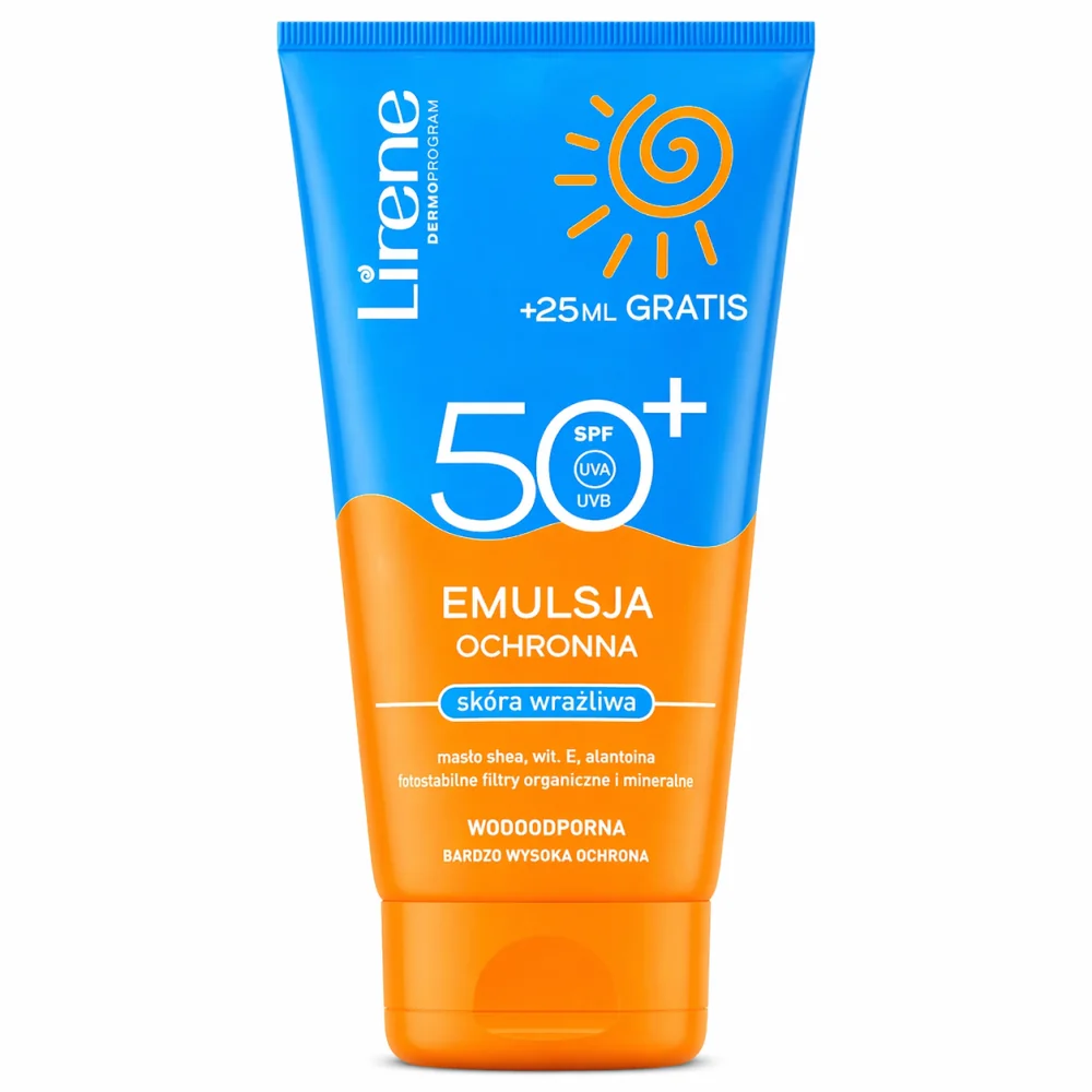 LIRENE EMULSION SPF50+ 175ML CORPS ET VISAGE ENFANTS ET ADULTES pou...